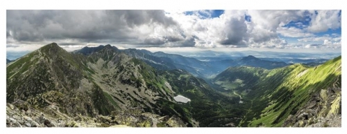 Puzzle panoramic, Munti, 2000 piese 